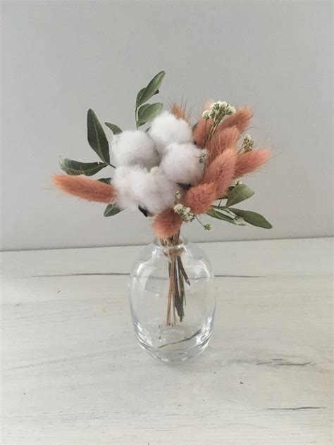 Букетик с хлопком | Dried flower bouquet, Dried flowers, Flores