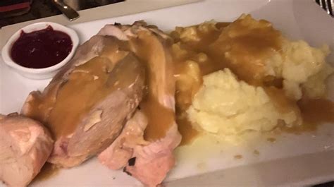 Allen Kessler on Twitter: "Turkey with no dressing and double mashed ...