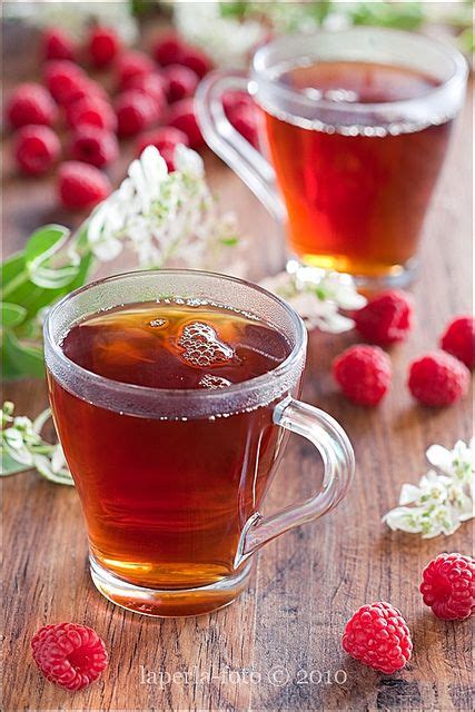 Raspberry tea | Послеобеденный чай, Траволечение, Арбузные смузи