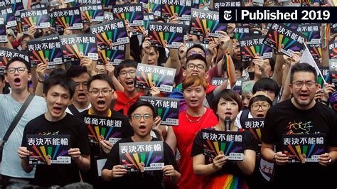 Taiwan Legislature Approves Asia’s First Same-Sex Marriage Law - The