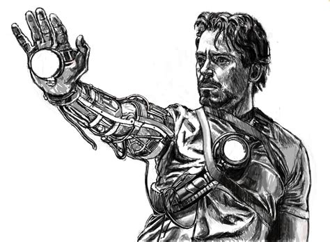 Krys's ART!: Tony Stark Testing
