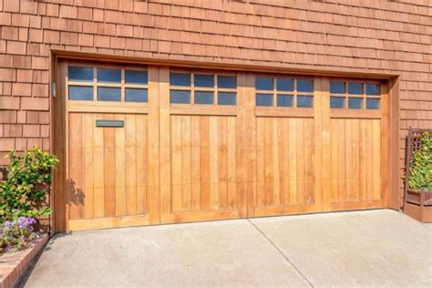 bifold garage doors types materials