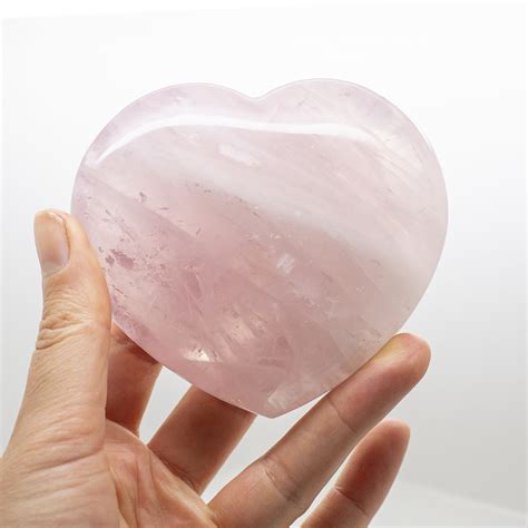 Rose Quartz Heart - Emotional Healing
