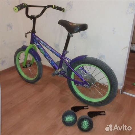 Ведосипед детский с колесиками, Б/у купить в Перми | Авито