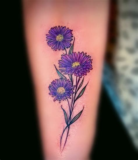 September Birth Flower Tattoo Ideas The Aster Tattoog - vrogue.co