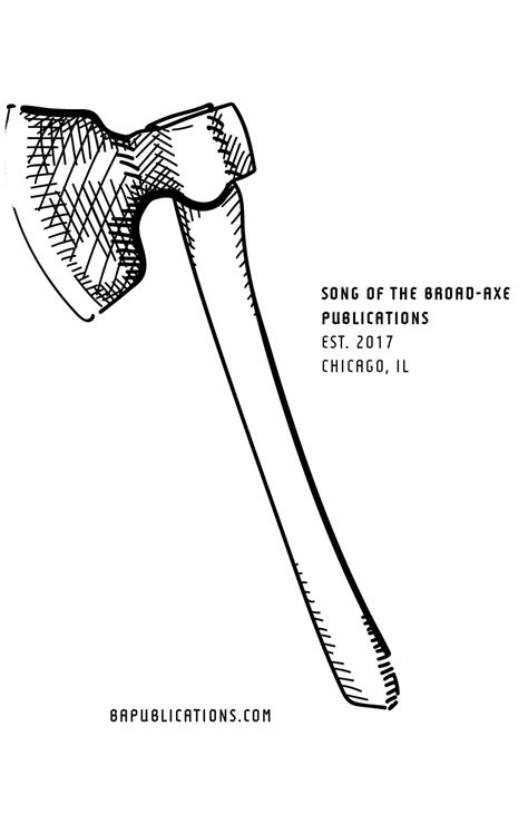 broadaxe publications logo design behance