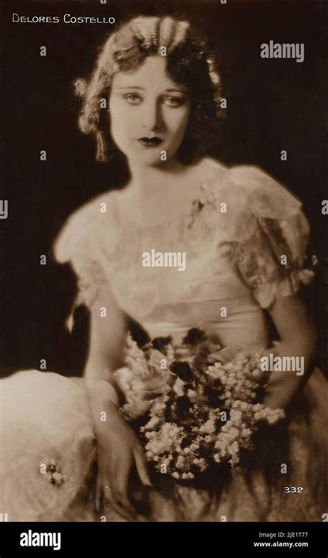Portrait of Dolores Costello - Hollywood silent movie actress Stock ...
