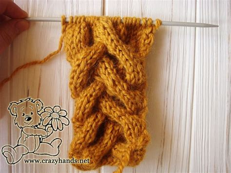 Chunky Knit Cable Ear Warmer Free Pattern · Crazy Hands