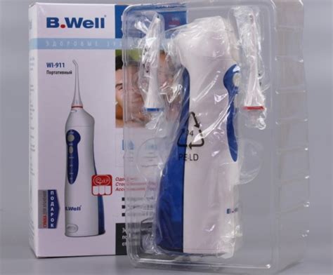 Портативный ирригатор B Well WI 911— подробно о плюсах и минусах прибора