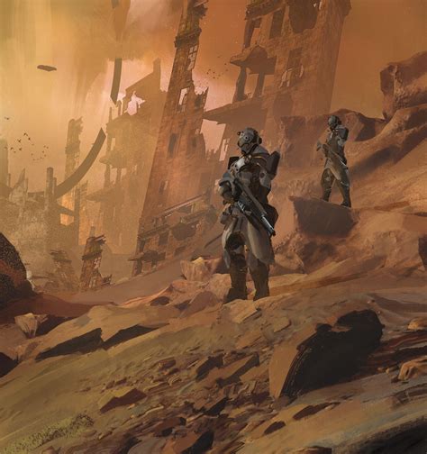 ArtStation - Wasteland, Wadim Kashin Fantasy Art Landscapes, Fantasy ...