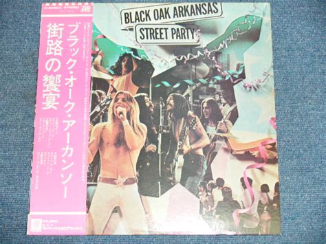 black oak arkansas street party  japan original  lp