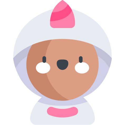 Unicorn icon Kawaii Flat