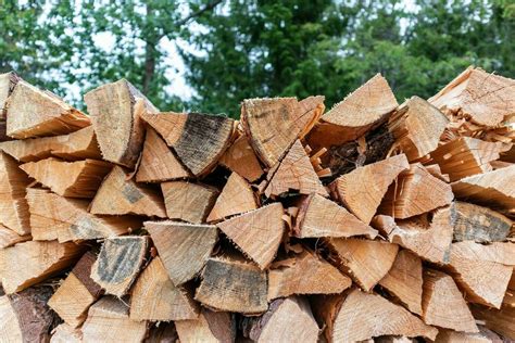 Seasoned firewood