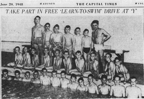 Swimming Lessons | Historical Nude Male Swimming Images