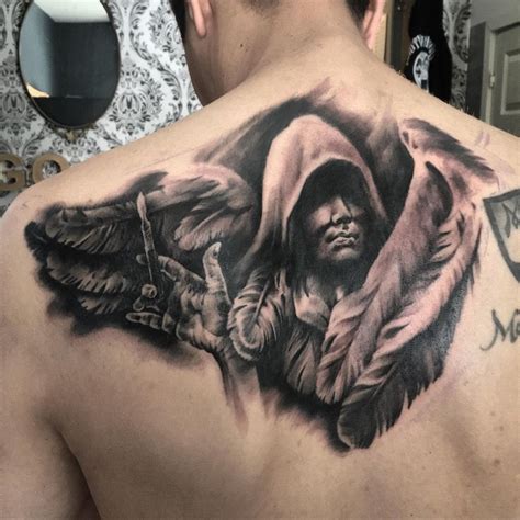 101 Amazing Angel Of Death Tattoos For 2024!