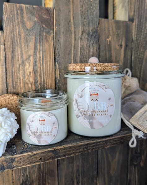 Bougie BB J’m – Fleur d’oranger & Bois de santal - Moment Vanity