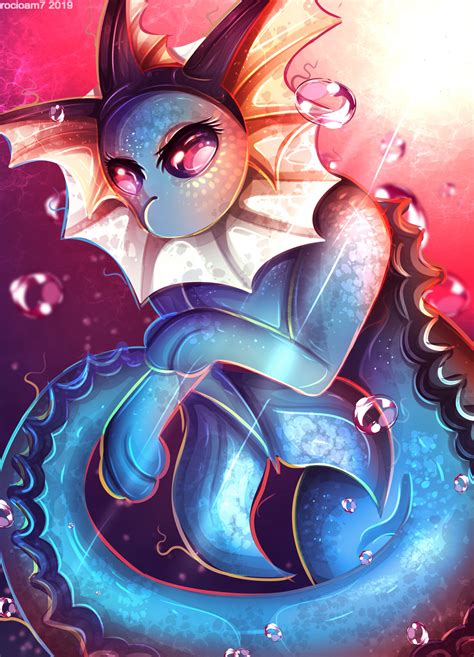 Vaporeon by rocioam7 on DeviantArt