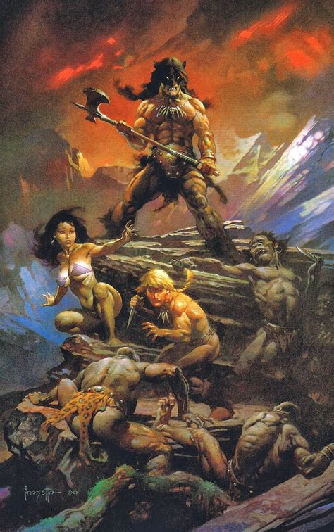 Cap'n's Comics: More Darkwolf by Frank Frazetta