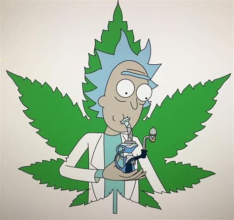 Rick And Morty Weed Wallpapers - Wallpaper Cave