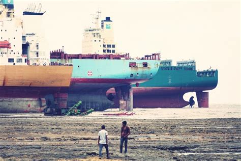 danish shipping giant caught beaching ships  india  bangladesh