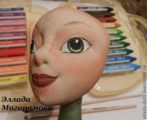 Роспись и тонировка лица текстильной куклы. | Fabric dolls, Diy doll ...