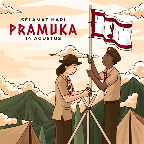 link twibbon hari pramuka  varia katadatacoid