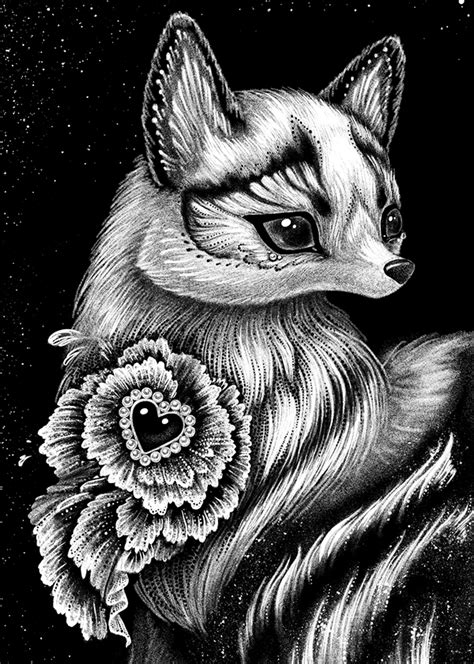 Lisichka (tiny fox) on Behance