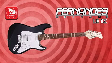 Доступный стратокастер FERNANDES LE-1Z - YouTube