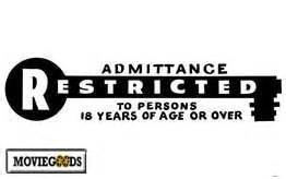 Restricted Movie Posters From Movie Poster Shop