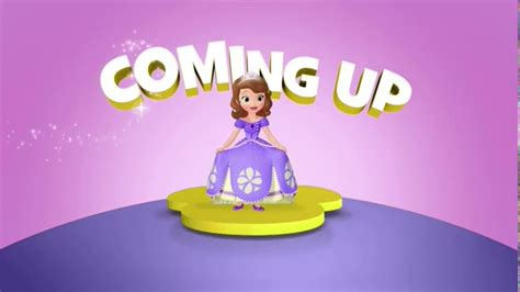 Disney Junior Coming Up Bumper : Sofia The First (2013) - YouTube