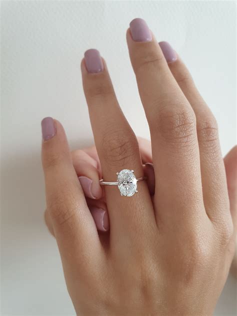 diamond wedding ring oval 8
