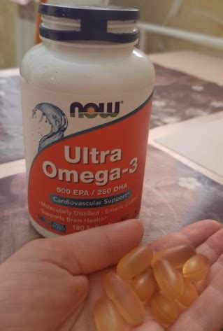Ультра Омега 3 NOW Ultra Omega-3 180 Рыбных Капсул — в Категории ...