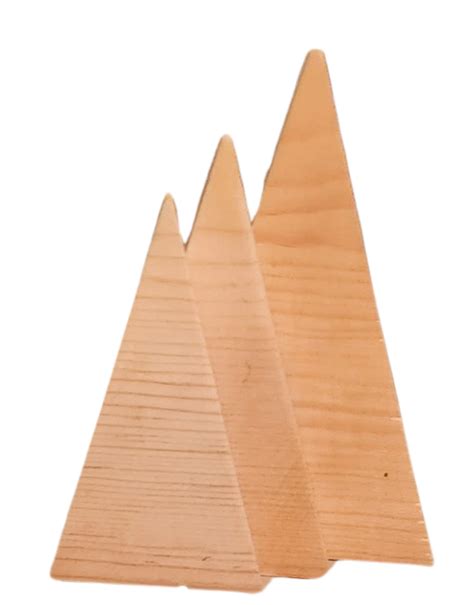 diy wooden tree set