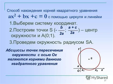 Программа Нахождения Корней Квадратного Уравнения - topikilegacy