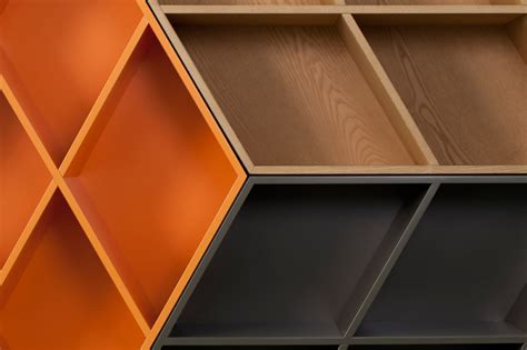A Wooden Bookcase Inspired by the Rubik's Cube