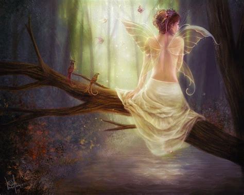 fees elfes - Page 5 | Fairy wallpaper, Fantasy fairy, Fairy land