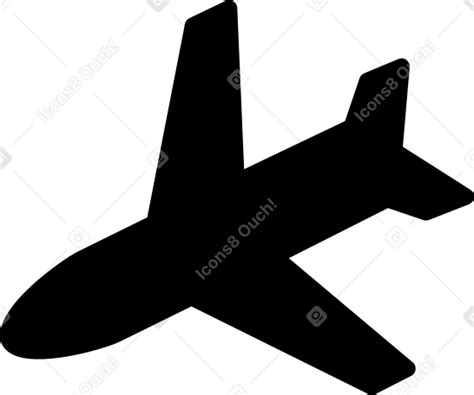 Самолет в PNG, SVG