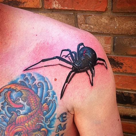 16 Inspiring Black Widow Tattoo Designs That Never Go Out Of Style ...