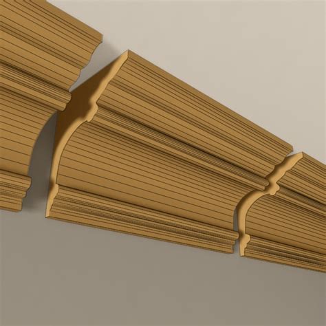 Карниз Молдинг 012 3D Модель $1 - .obj .max .dxf .3ds - Free3D