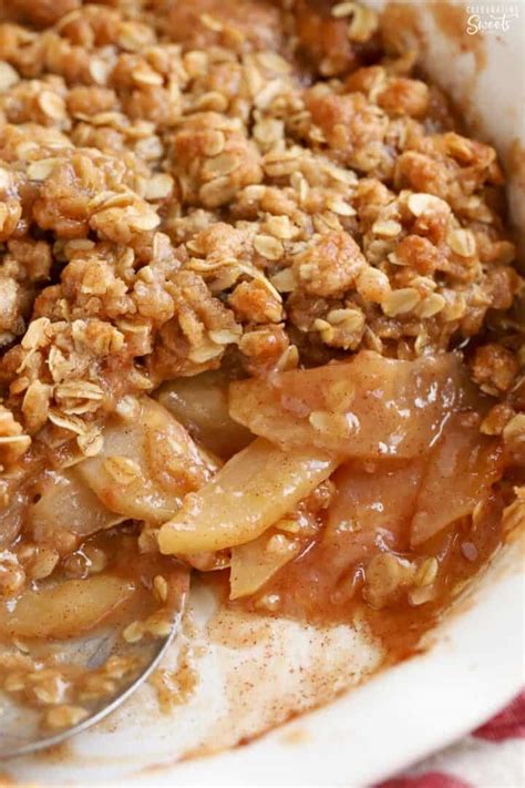 Apple Crisp Recipe - Celebrating Sweets