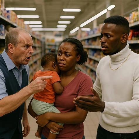 American - Single Mother Is Humiliated at the Supermarket – What Jamal