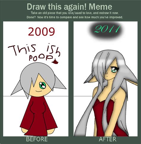 Before and After drawings by ZandasNightmare on DeviantArt