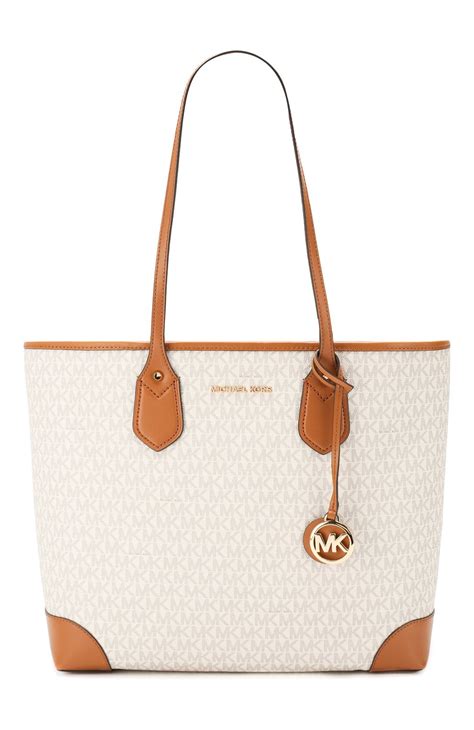 Женский белый сумка-тоут eva large MICHAEL MICHAEL KORS купить в ...