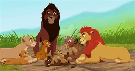 Queen rani and king kion by sasamaru lion on deviantart – Artofit