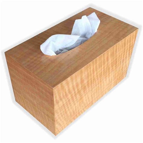 tissue box cover tiger striped anigre rectangular large family size  tissue box cover store