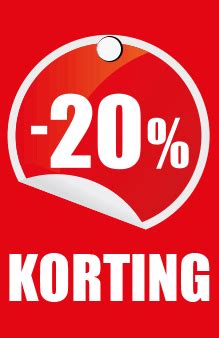 Prijskaartjes 20% korting | directposter.nl