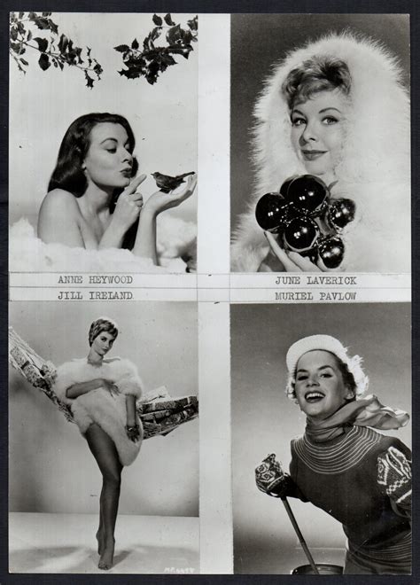 ANNE HEYWOOD, JUNE LAVERICK, JILL IRELAND, MURIEL PAVLOW | Rare Film