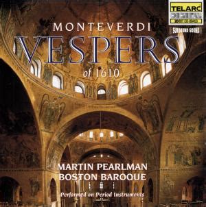 Monteverdi Vespers Of 1610 - Concord - Label Group