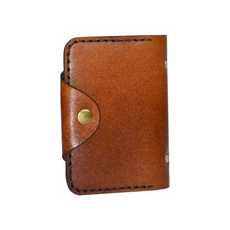 handmade leather card holder – Niavaran Leather