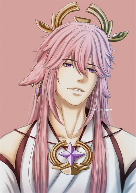 Yae Miko Genderbend by dmisiegeee on DeviantArt